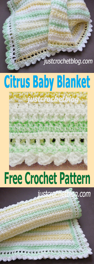 crochet citrus baby blanket uk