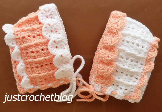 pretty crochet bonnet uk