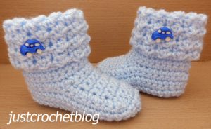 crochet baby glitz booties2
