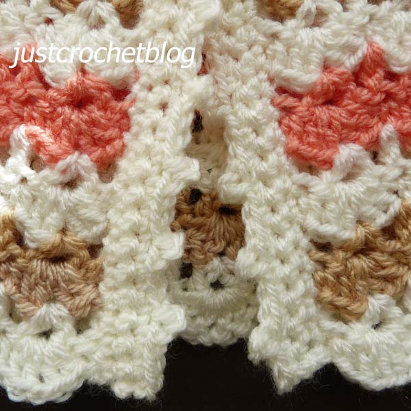 crochet pretty coat bands