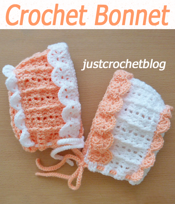 Pretty Crochet Bonnet
